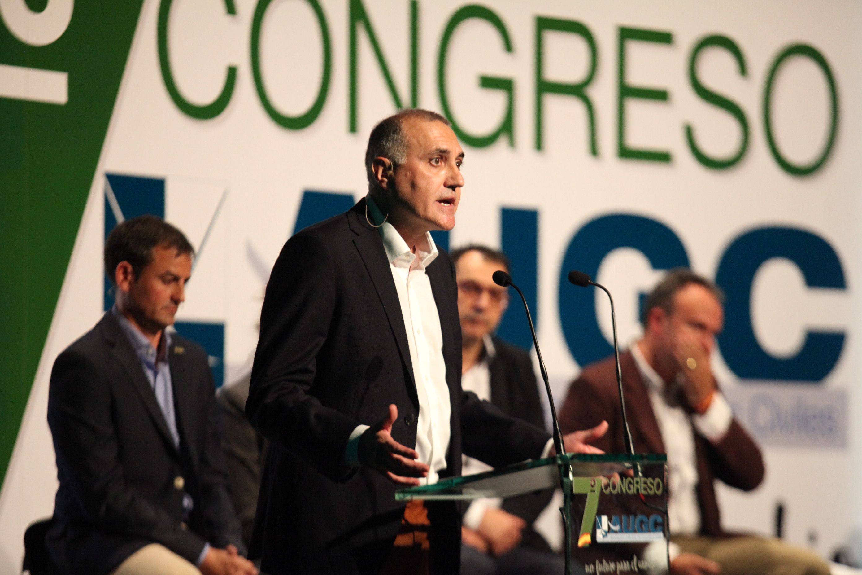Alberto Moya, secretario general AUGC