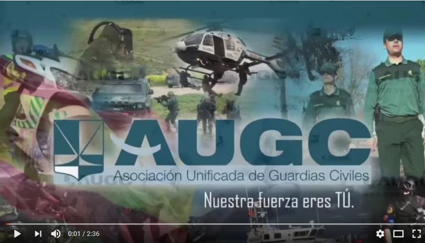Captura del vídeo promocional de AUGC