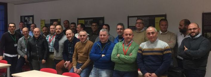 Asistentes al Comité Confederal celebrado hoy en Madrid.