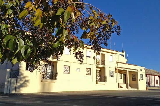 Cuartel de Villar de Domingo García, uno de tantos con escaso servicio en la provincia de Cuenca.