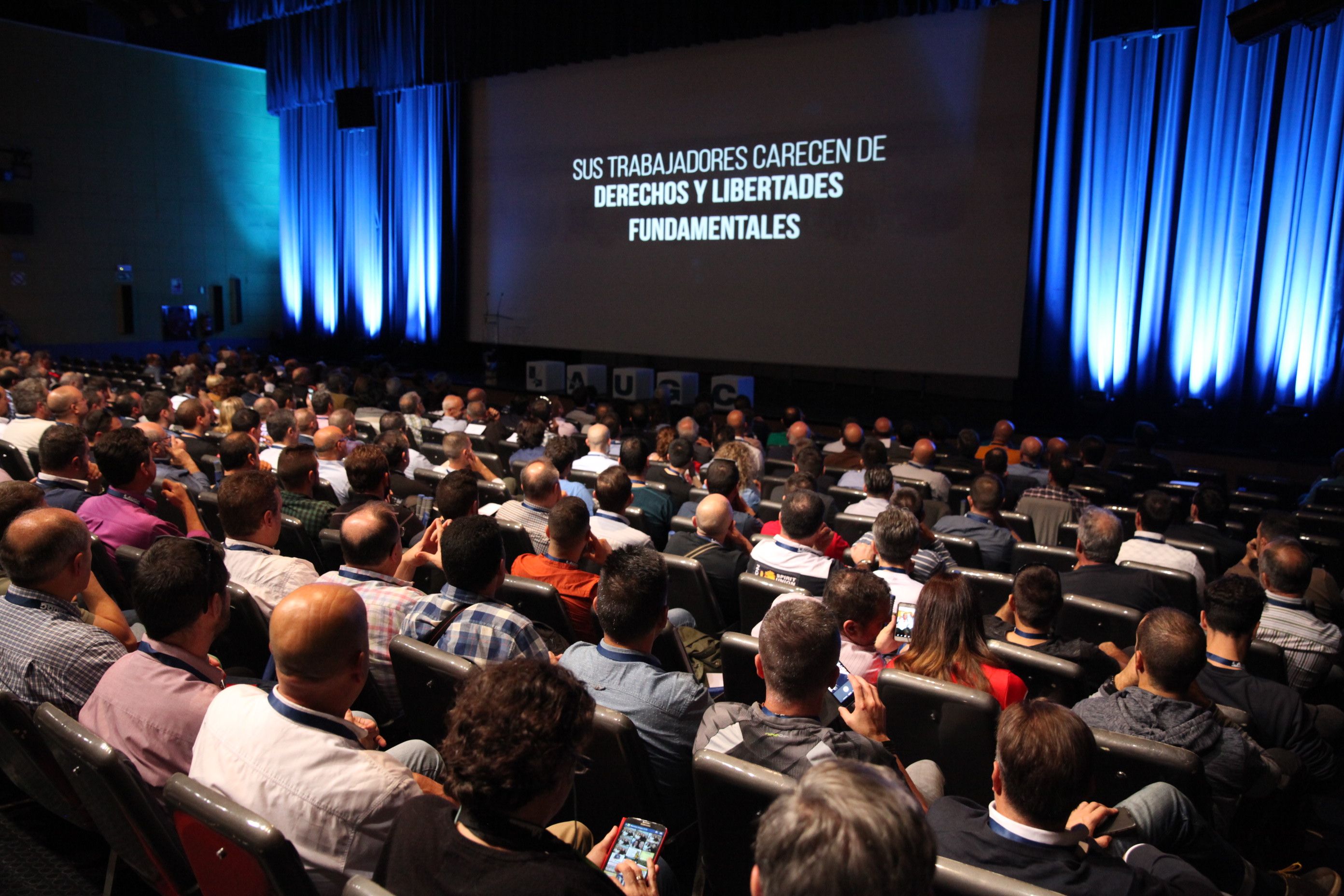 Imagen del 7º Congreso Nacional de AUGC, celebrado el pasado mes de octubre.