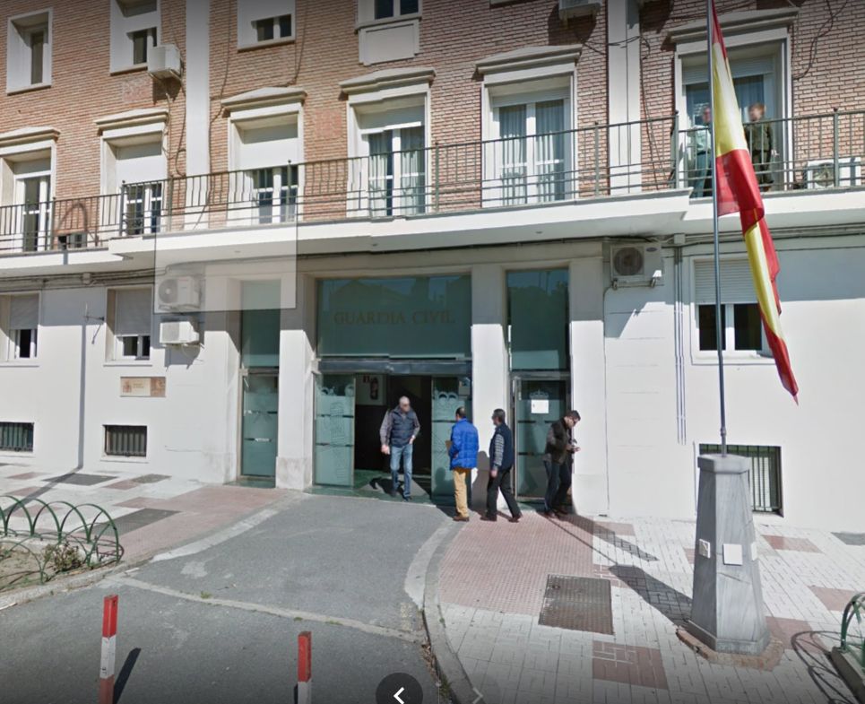 Comandancia de la Guardia Civil de Málaga.