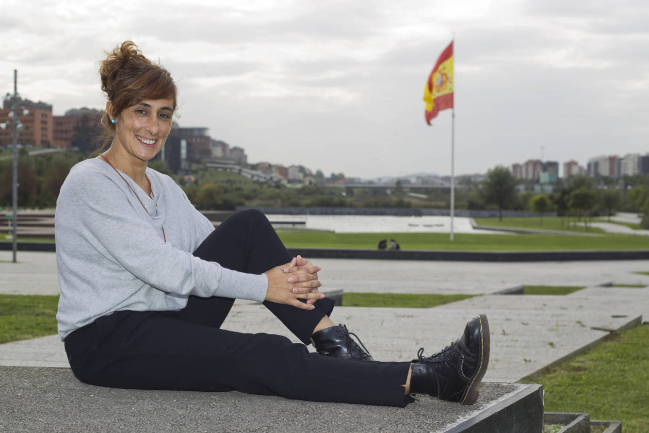 Pilar Villacorta ha sido hasta el pasado octubre Secretaria Nacional de la Mujer en AUGC. Foto: David Bustamante / El Confidencial