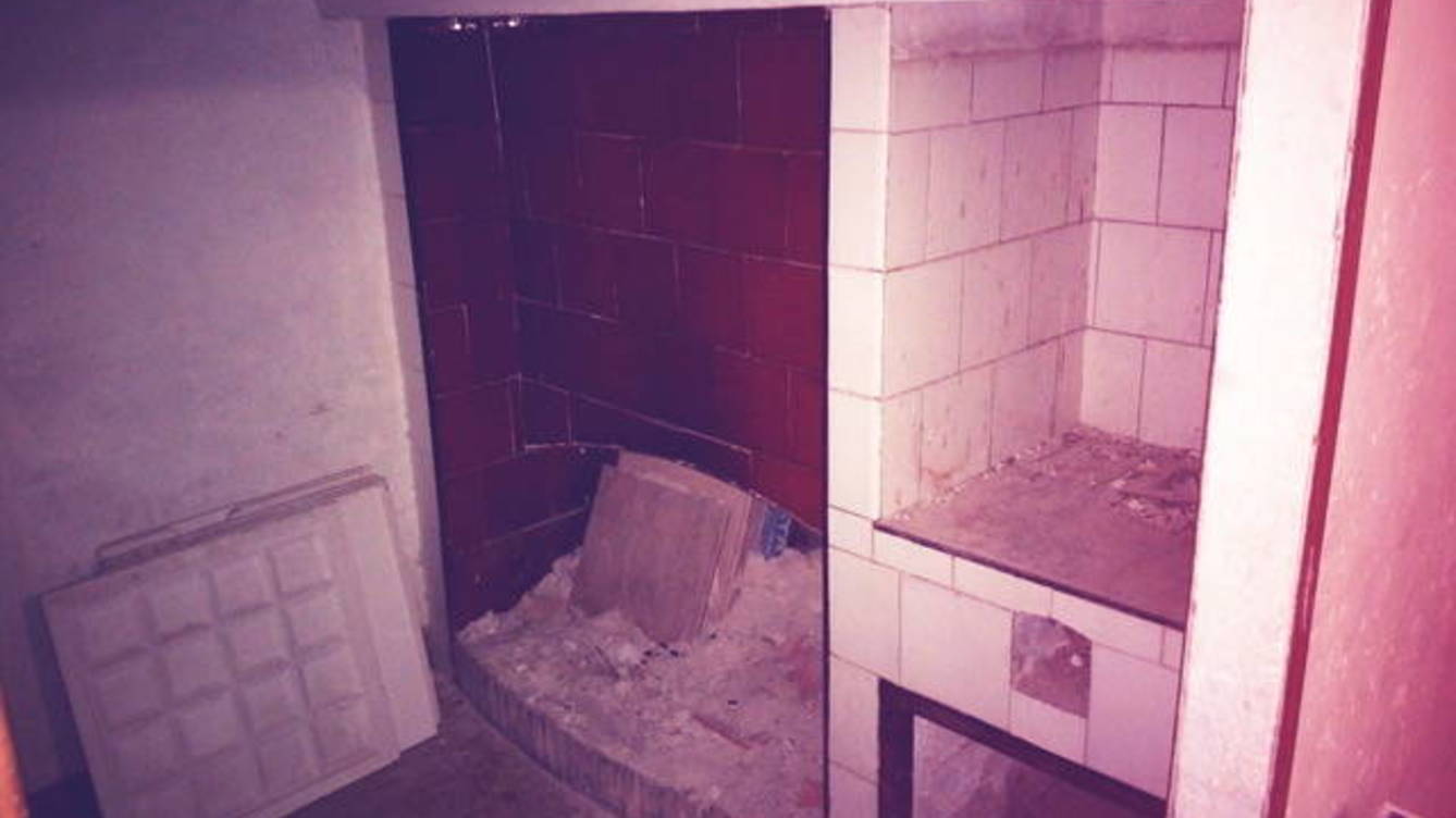 Estado de una vivienda de la Guardia Civil