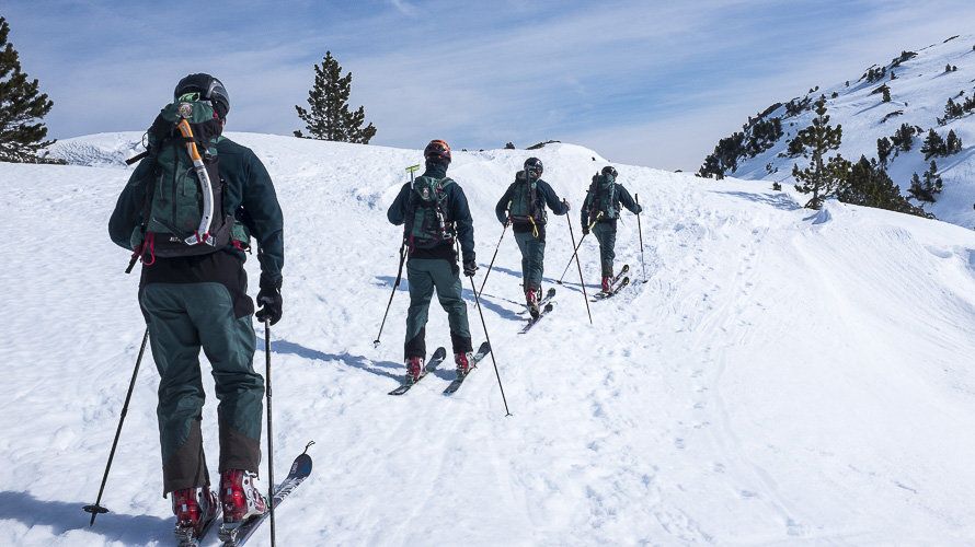 Un equipo del Greim en acción
