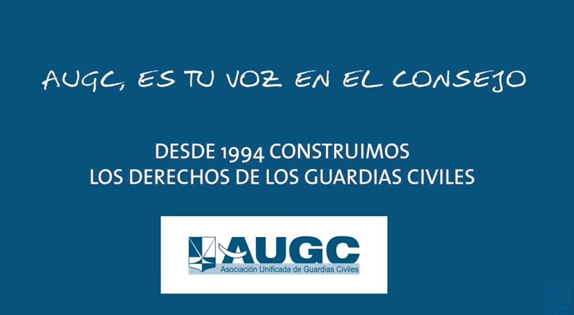Captura del vídeo de AUGC animando a la participación en las elecciones al Consejo.