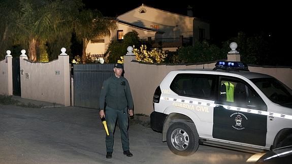 Finca de Alahurín de la Torre donde se produjeron los hechos.