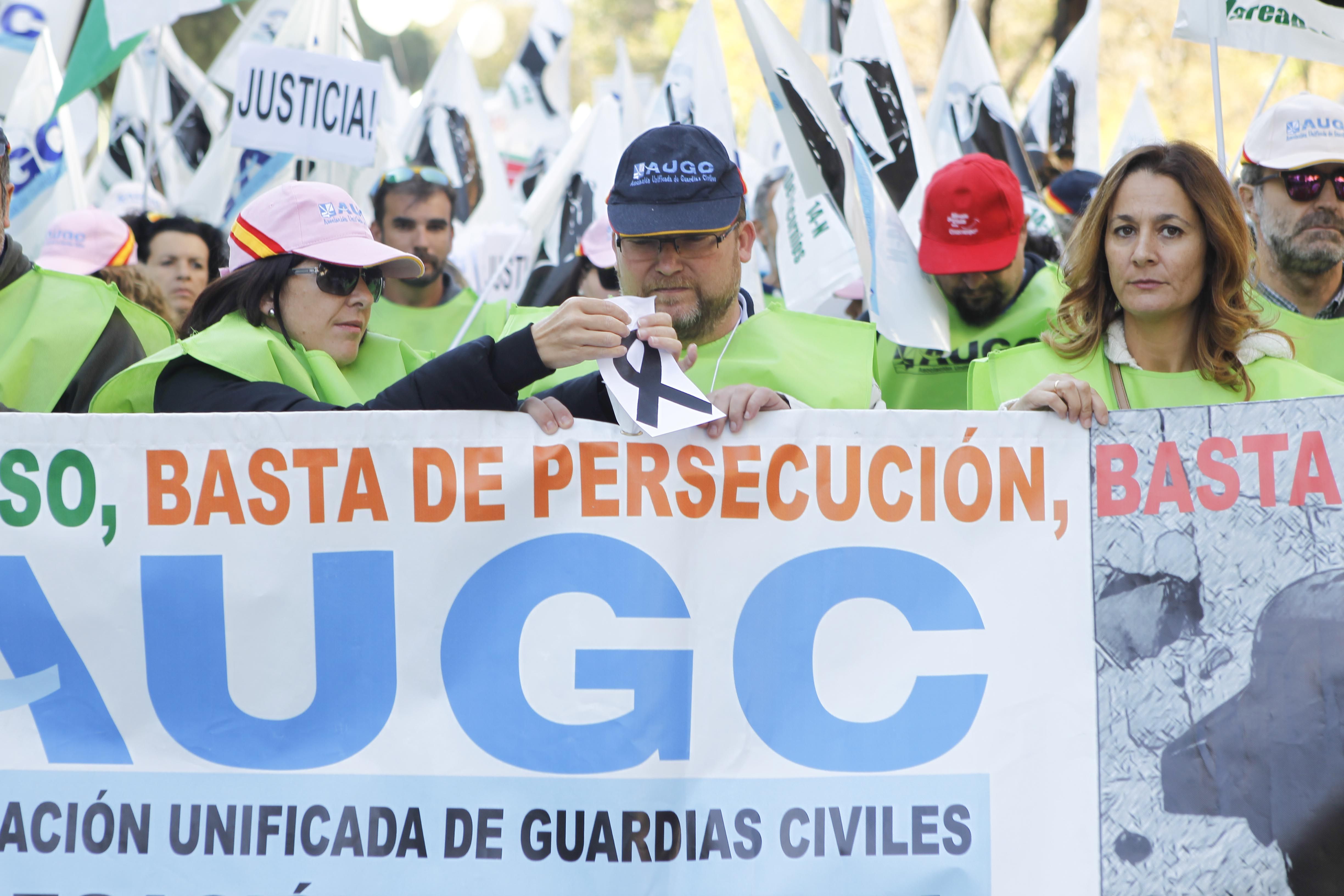 La Marea de Tricornios reunió hace dos años en Madrid a más de 12.000 manifestantes.