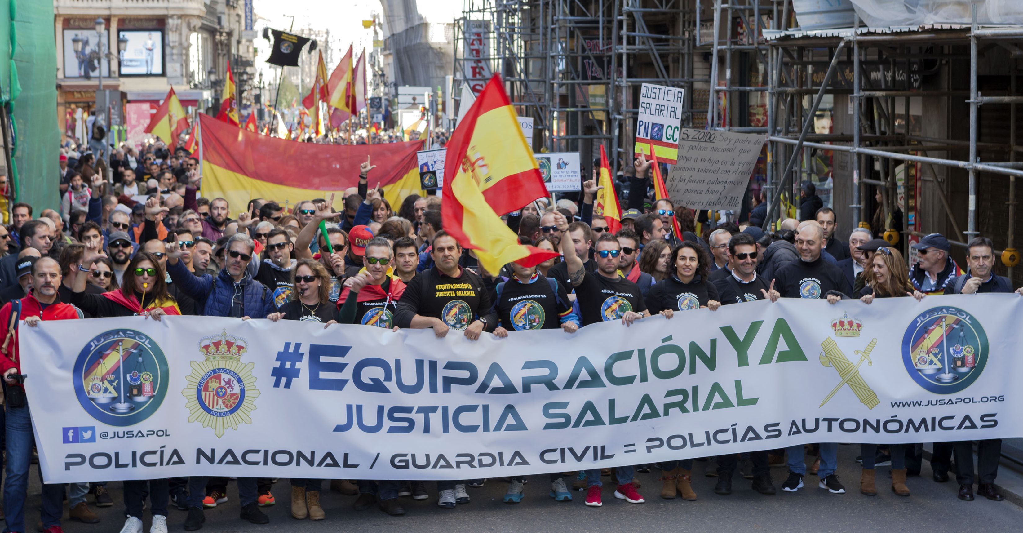Manifestación del pasado sábado 18 de noviembre. Foto: Francisco Rojo.