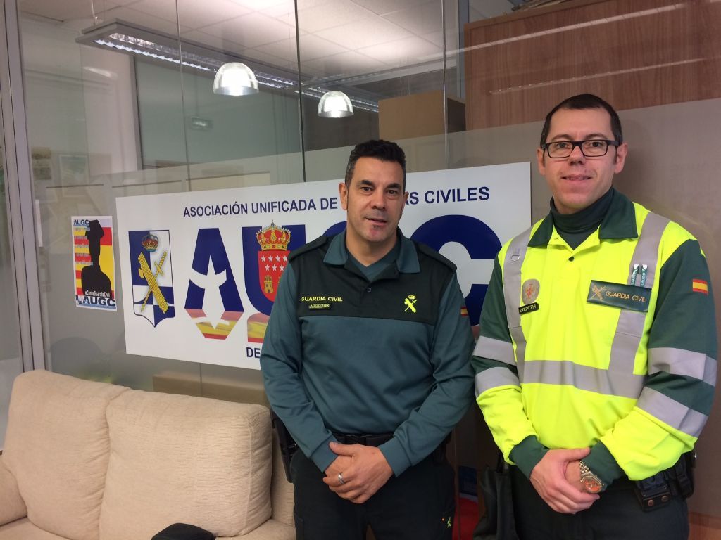 Francisco Cecilia y David Cumplido, tras la reunión