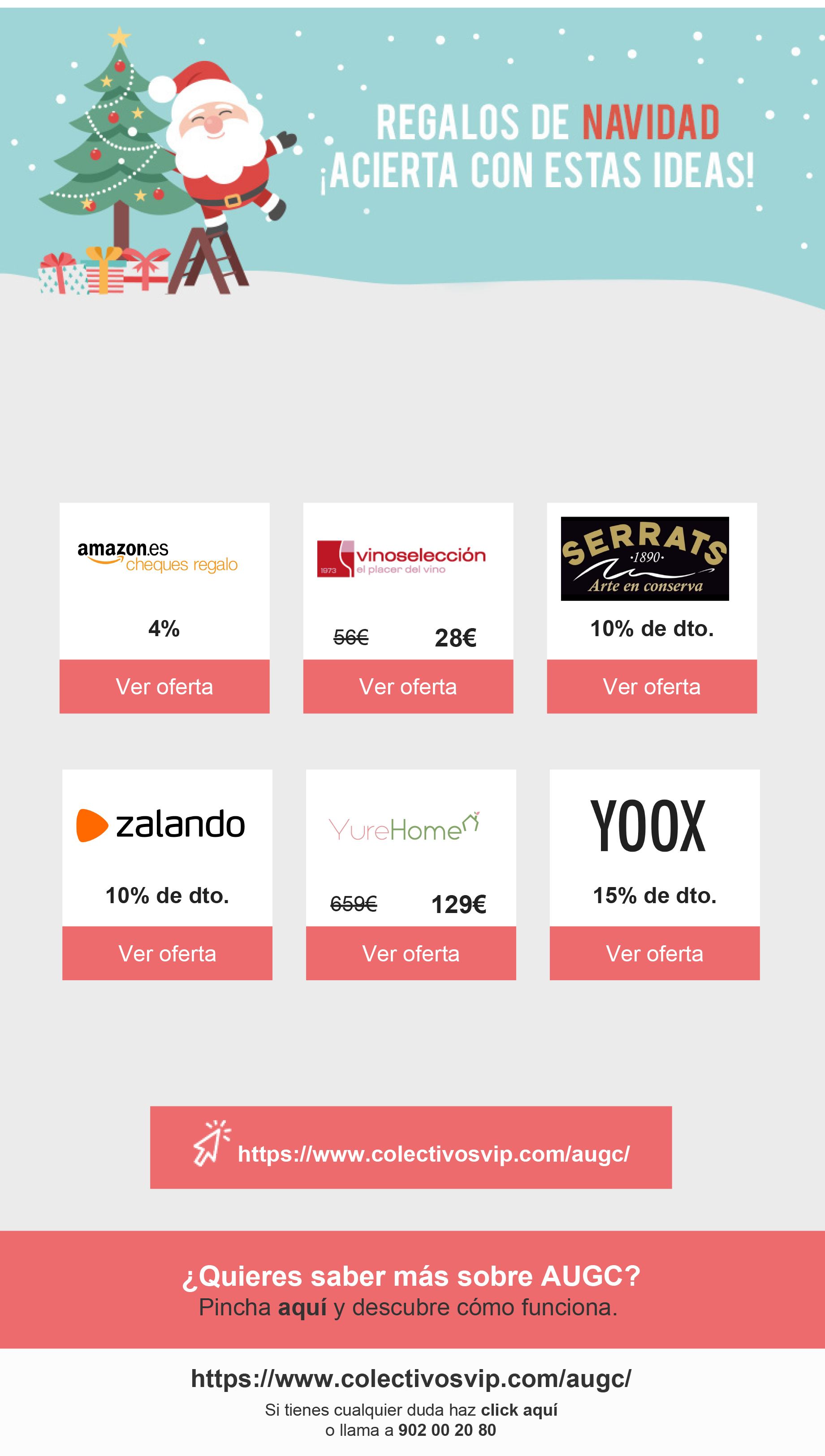 Cartel de la promoción de Colectivos VIP para AUGC