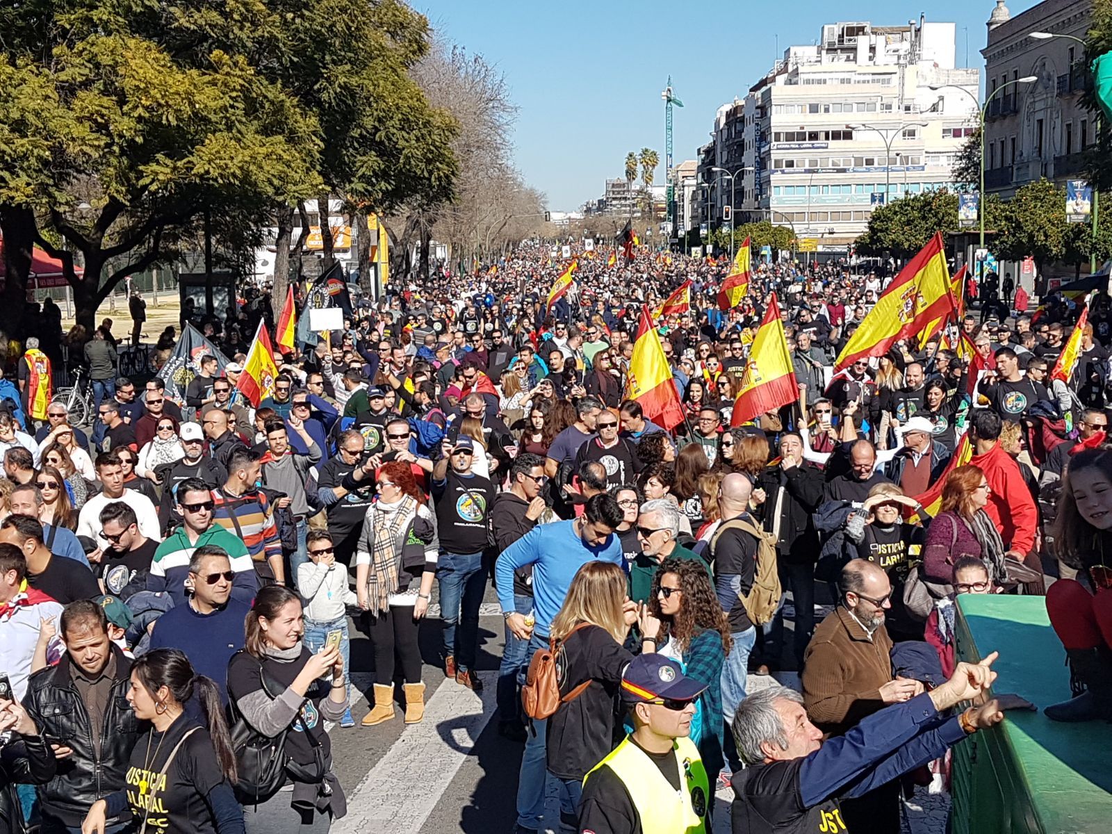 Manifestación Sevilla 3 de febrero