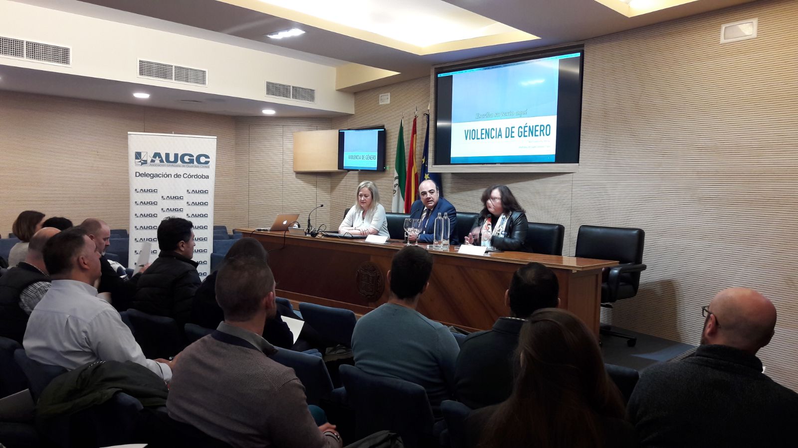 Curso de AUGC Córdoba sobre violencia de género