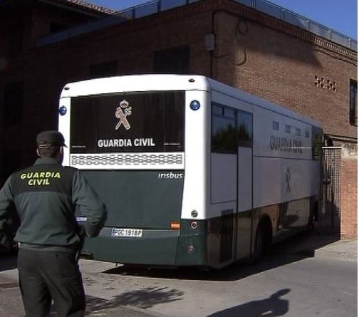 Un vehículo de la GC