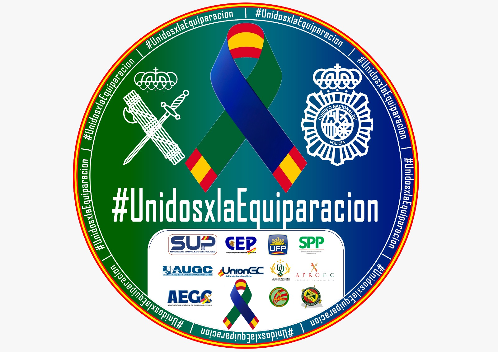 Imagen representativa de la unidad de acción entre las asociaciones  profesionales.