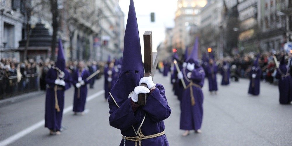 Procesión de Jesús Nazareno de Medinaceli en Madrid.