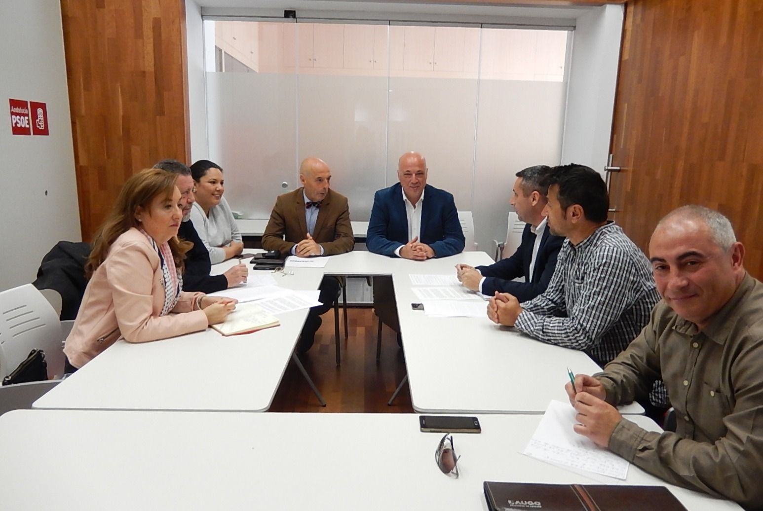 Reunión de AUGC Córdoba con PSOE