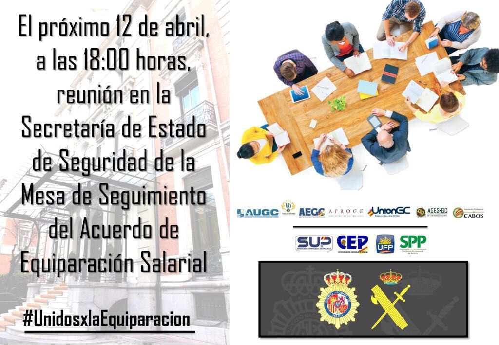 Unidos por la equiparación.