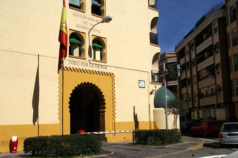 Comandancia de la Guardia Civil de Ciudad Real, donde tendrá lugar la Asamblea General Electoral de AUGC.