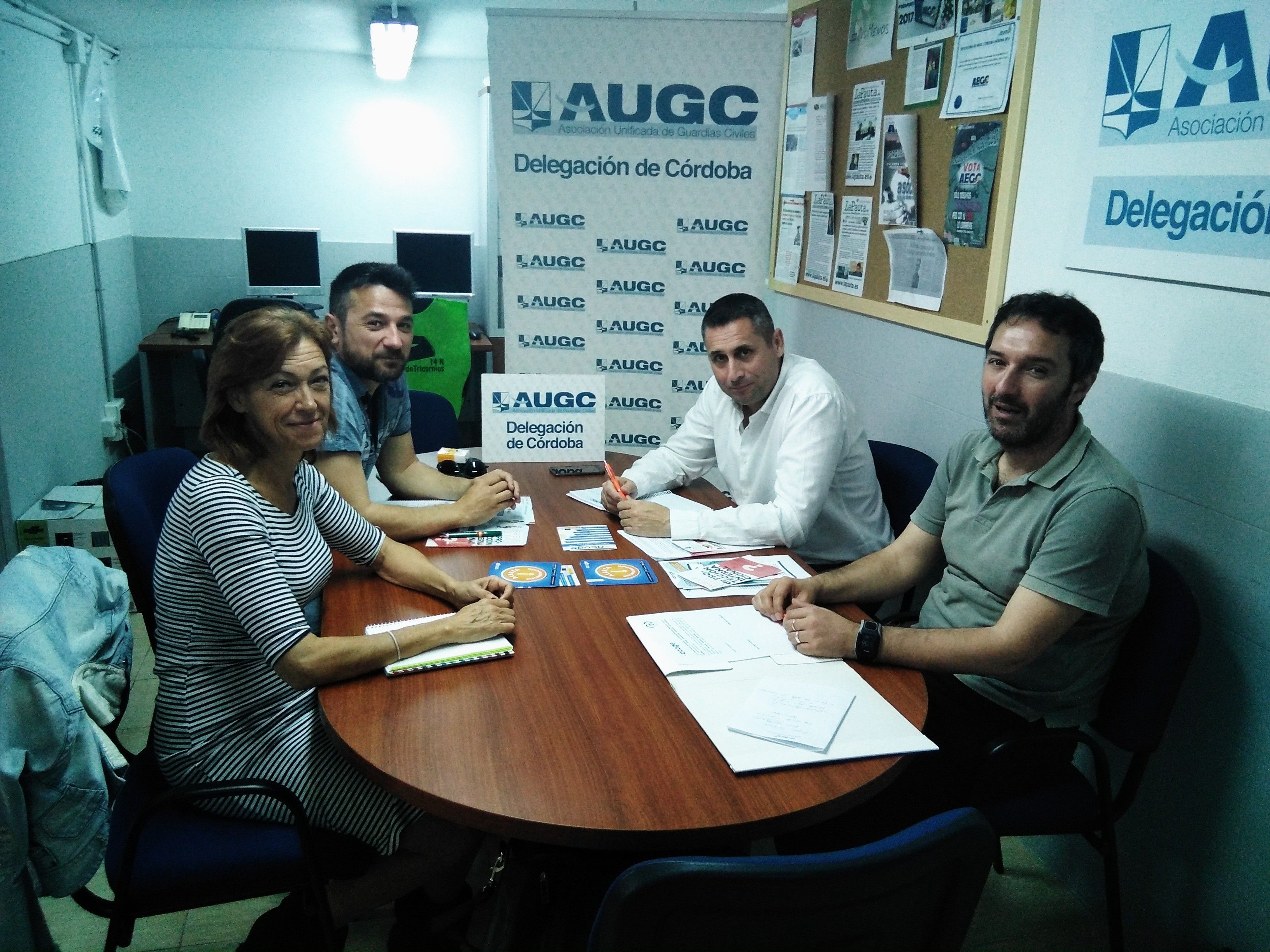 Reunión de AUGC Córdoba y Córdoba Acoge