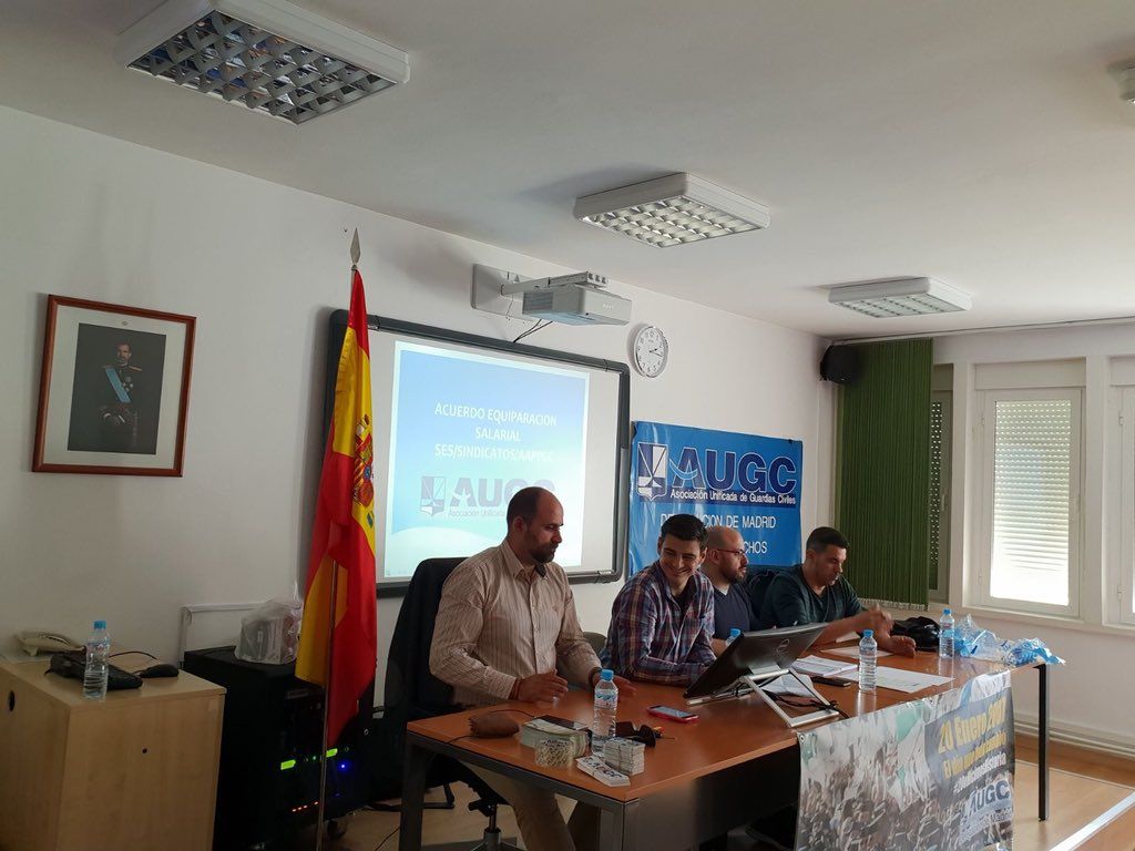 Reunión de vocales de AUGCC Madrid