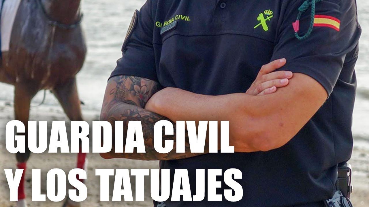 La norma regula la presencia de tatuajes en los guardias civiles.