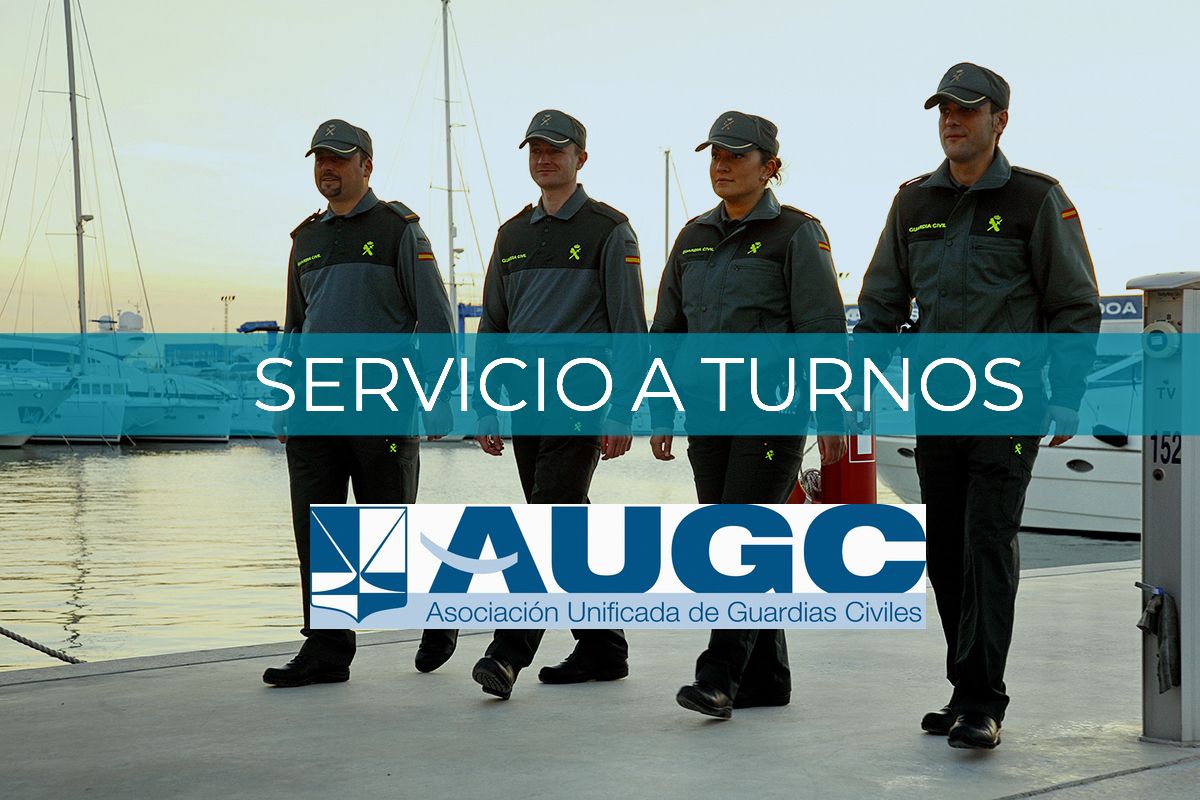 AUGC continuará trabajando para que los guardias civiles tengan una jornada laboral digna.