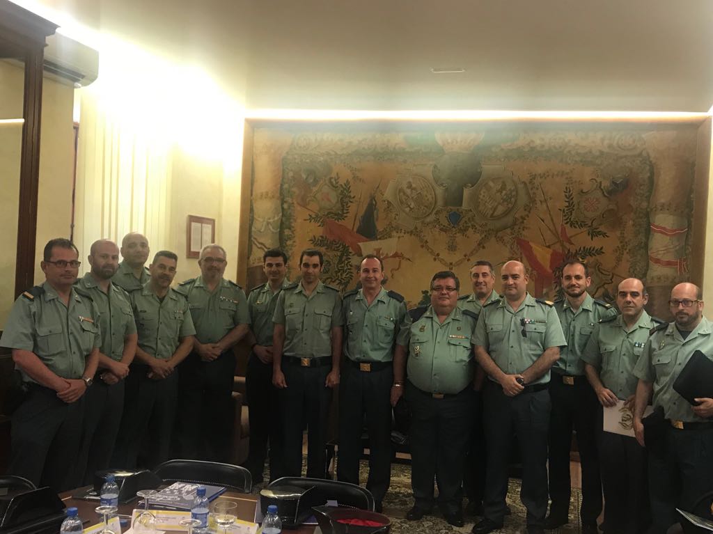 Varios representantes de las asociaciones AUGC, AEGC, UGC, UO, ASESGC, APC e IGC.