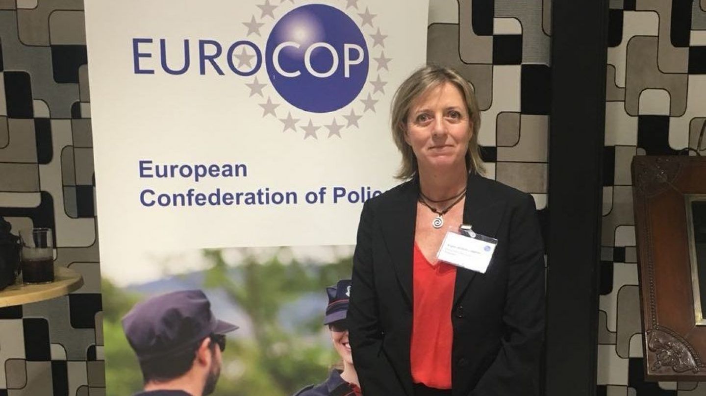 Ángels Bosch, presidenta de EuroCOP. Ángels Bosch, presidenta de EuroCOP.