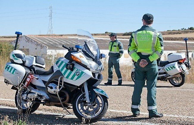 Motoristas de la Agrupación de Tráfico