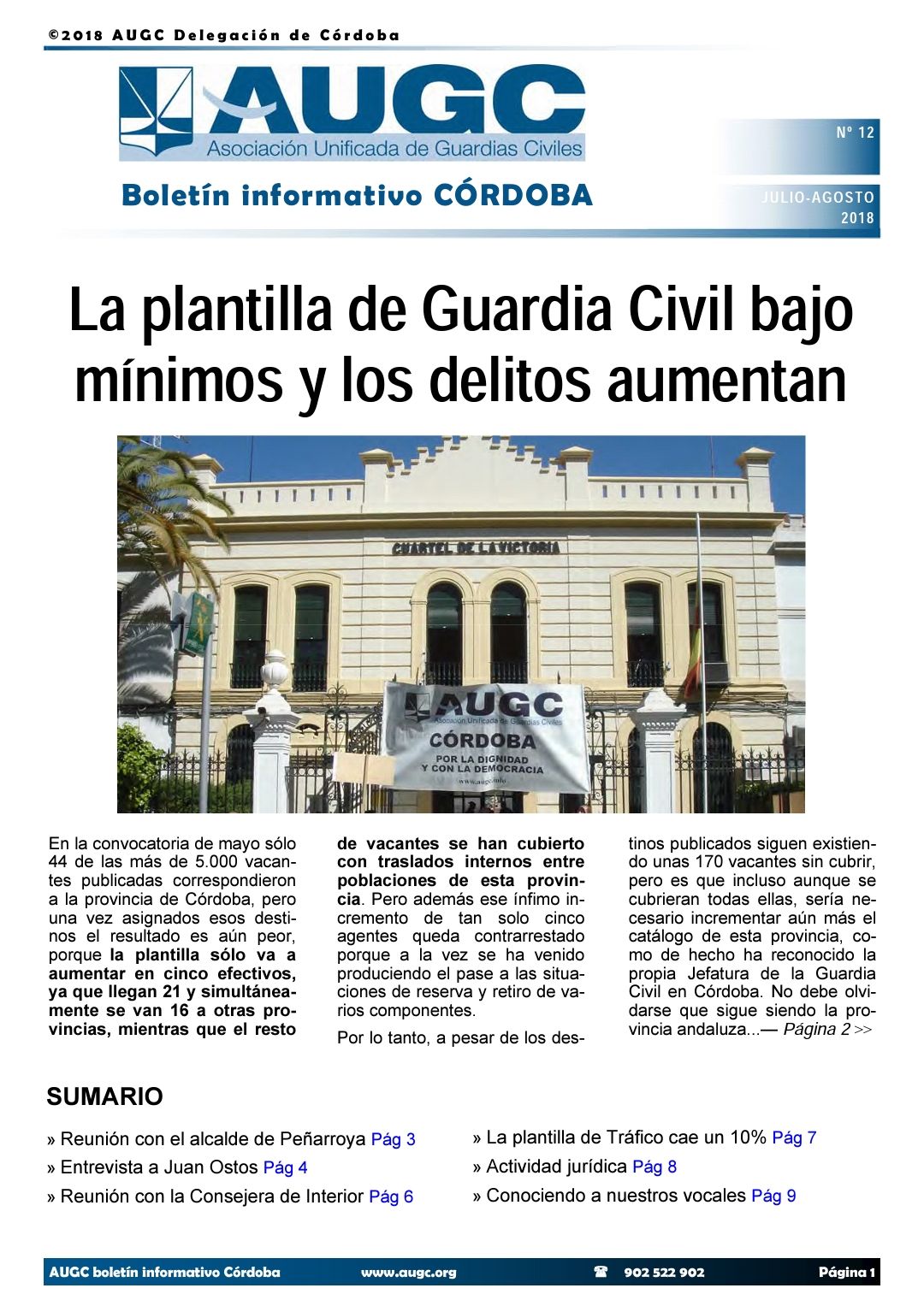 Boletín de AUGC Córdoba nº 12