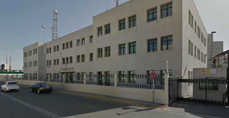 Comandancia de la Guardia Civil de Cádiz, en cuya sede tendrá lugar la asamblea de AUGC.