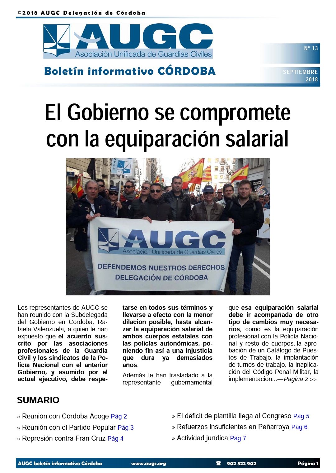 Boletín de AUGC Córdoba nº 13