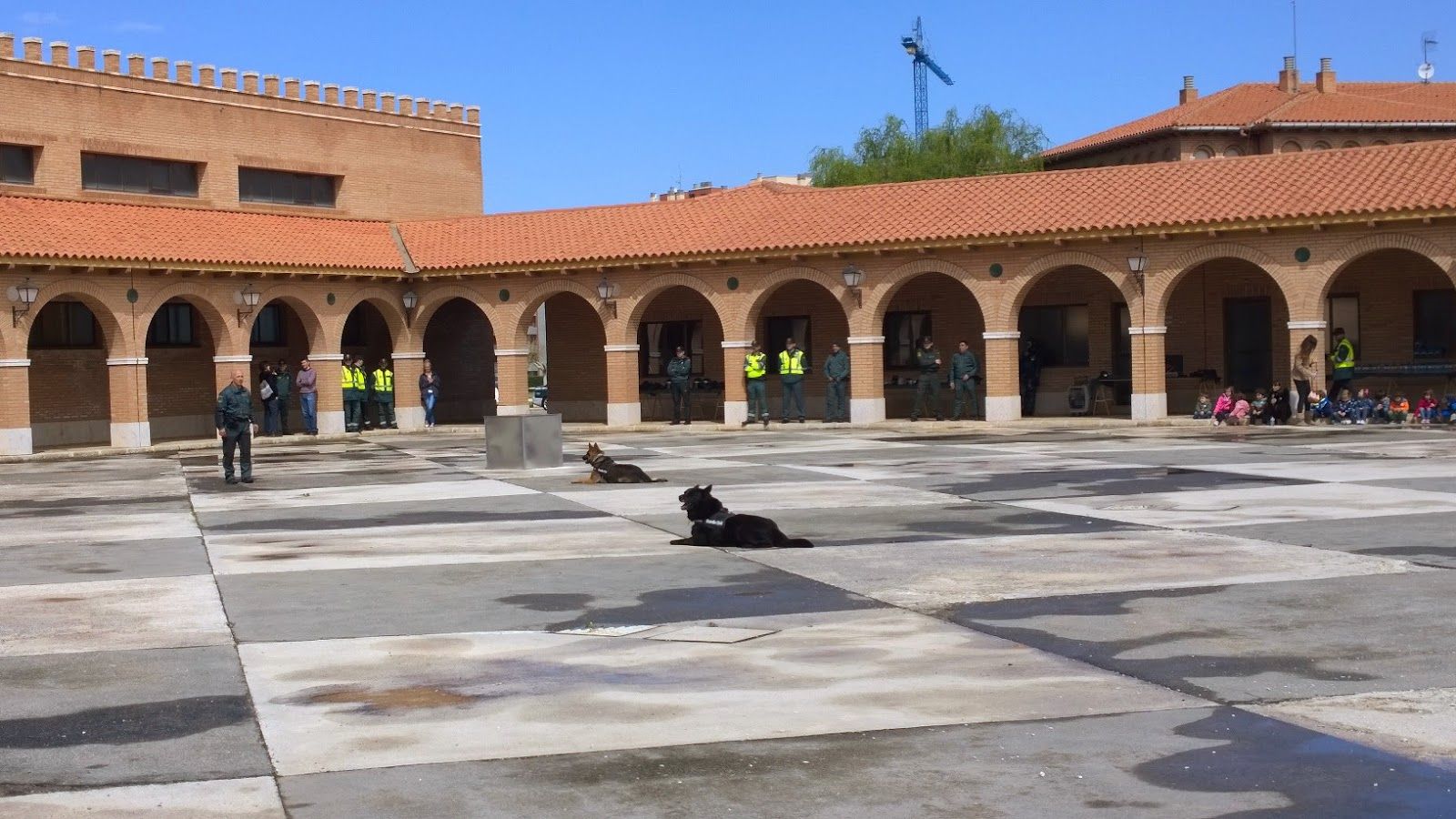 Comandancia de Teruel, en cuyo salón de actos tendrá lugar la Asamblea de AUGC.