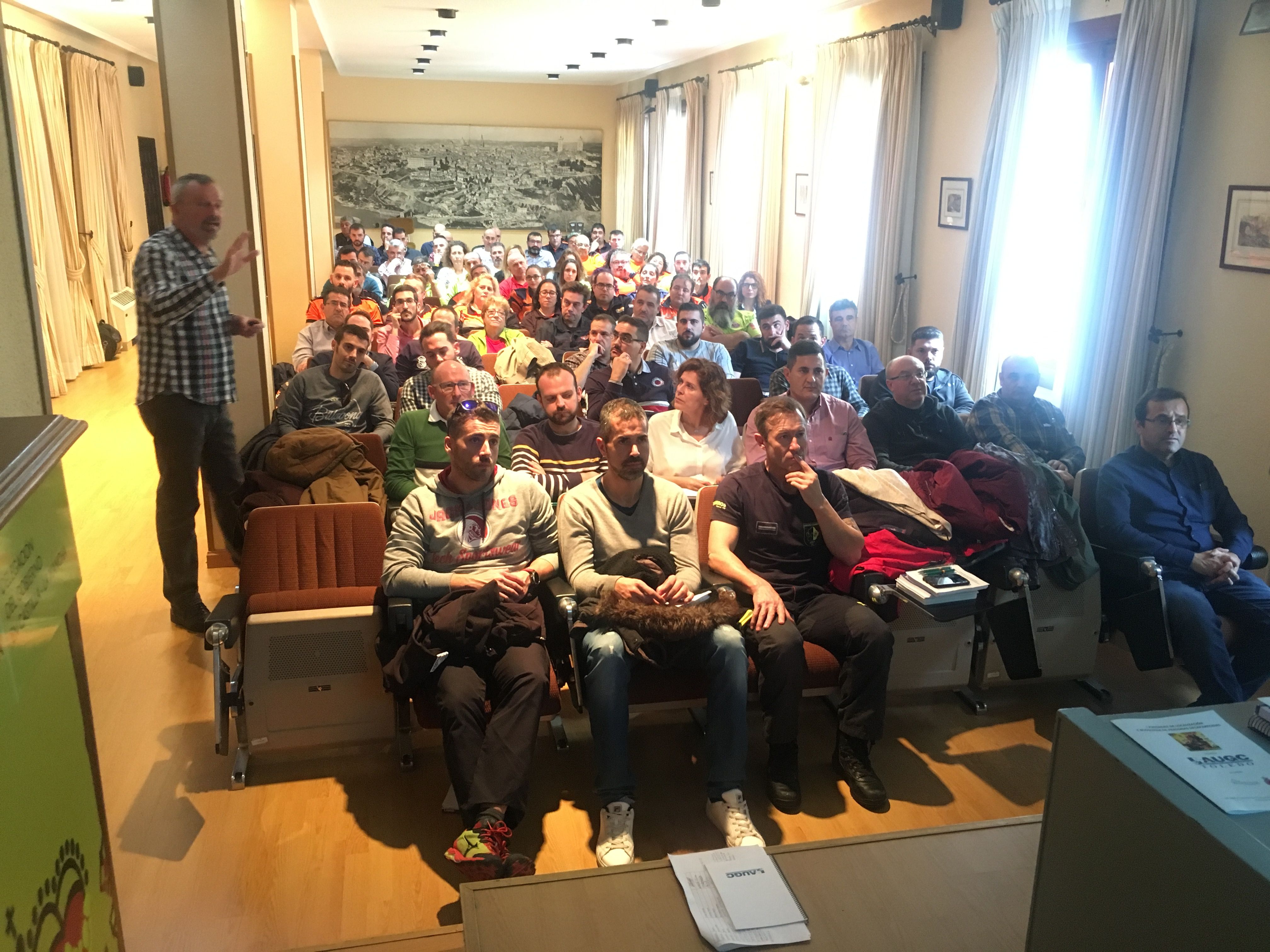 Panorámica de los asistentes a la jornada.