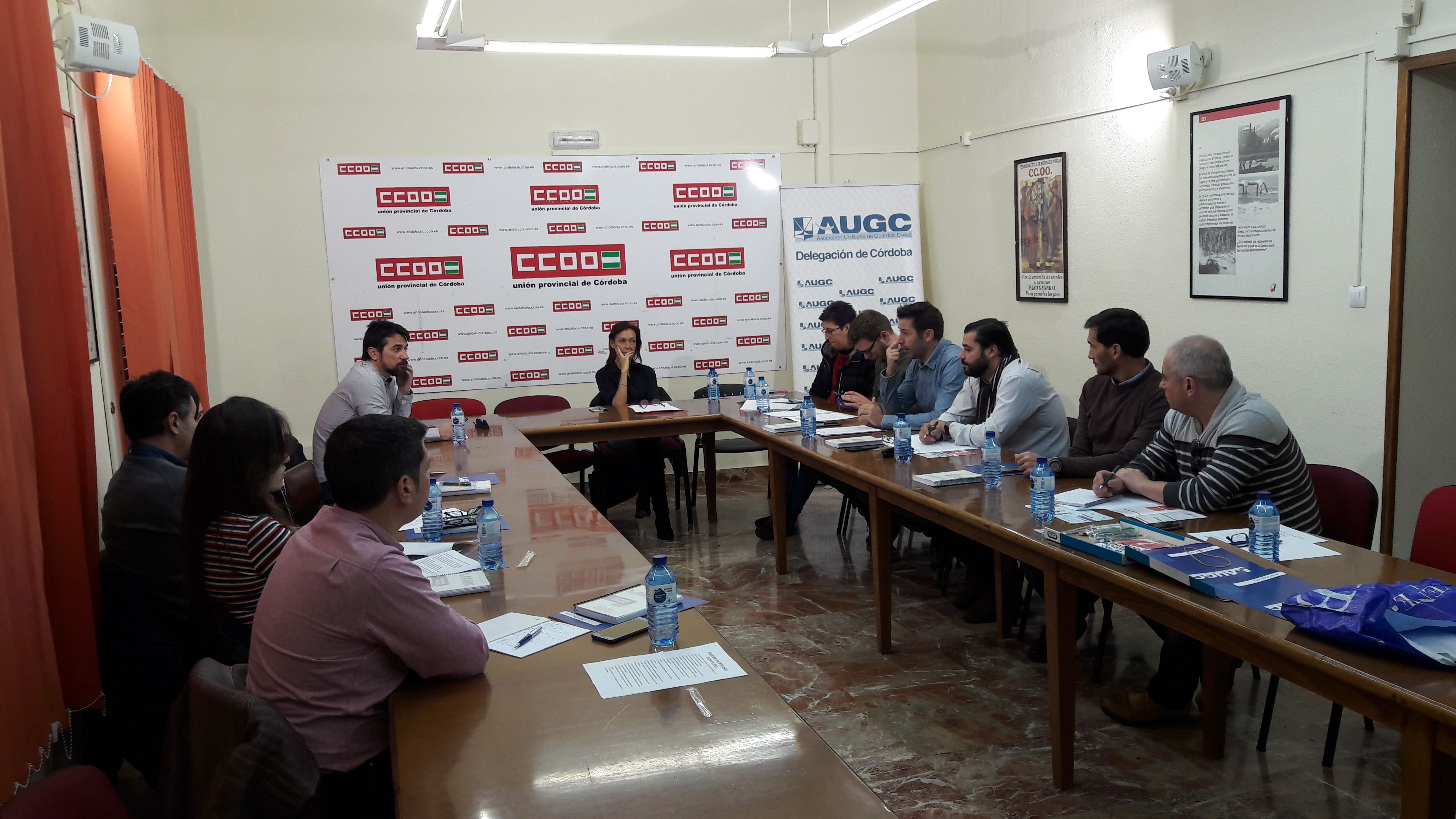 Asistentes al curso sobre trata de personas en Córdoba