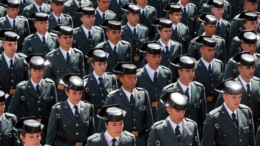 El error en las nóminas afectó a más de 45.000 guardias civiles. Foto: EFE