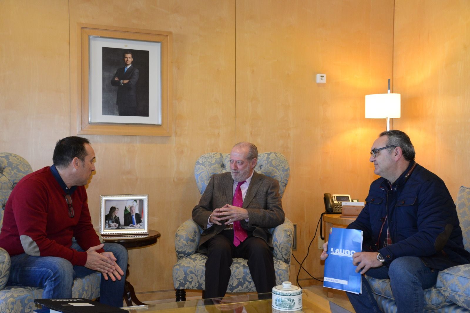 Imagen de la reunión.