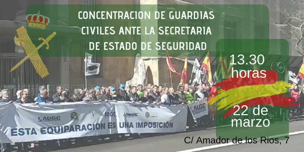 Seis son las asociaciones convocantes, entre ellas AUGC.