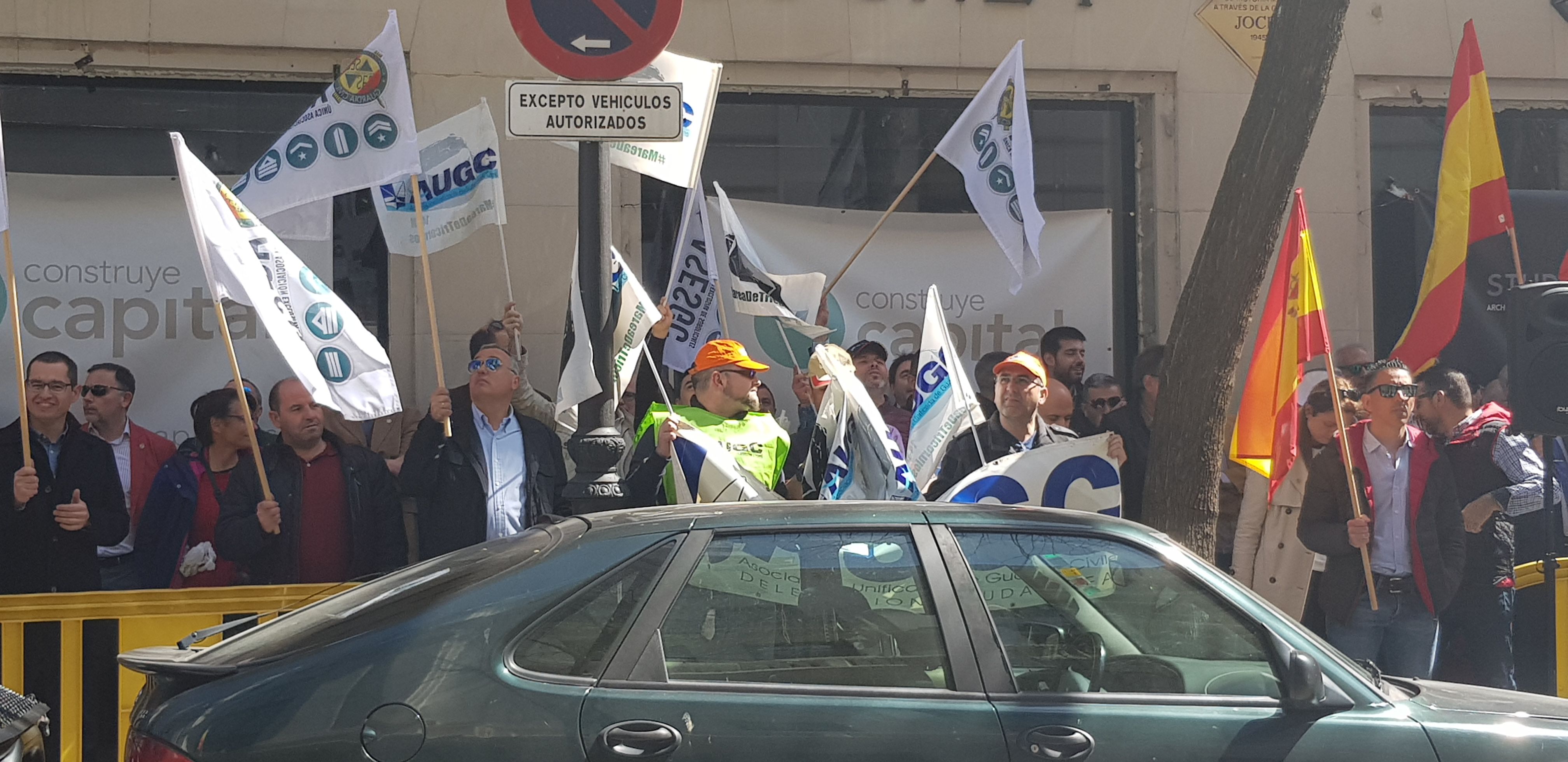 Imagen de la concentración.