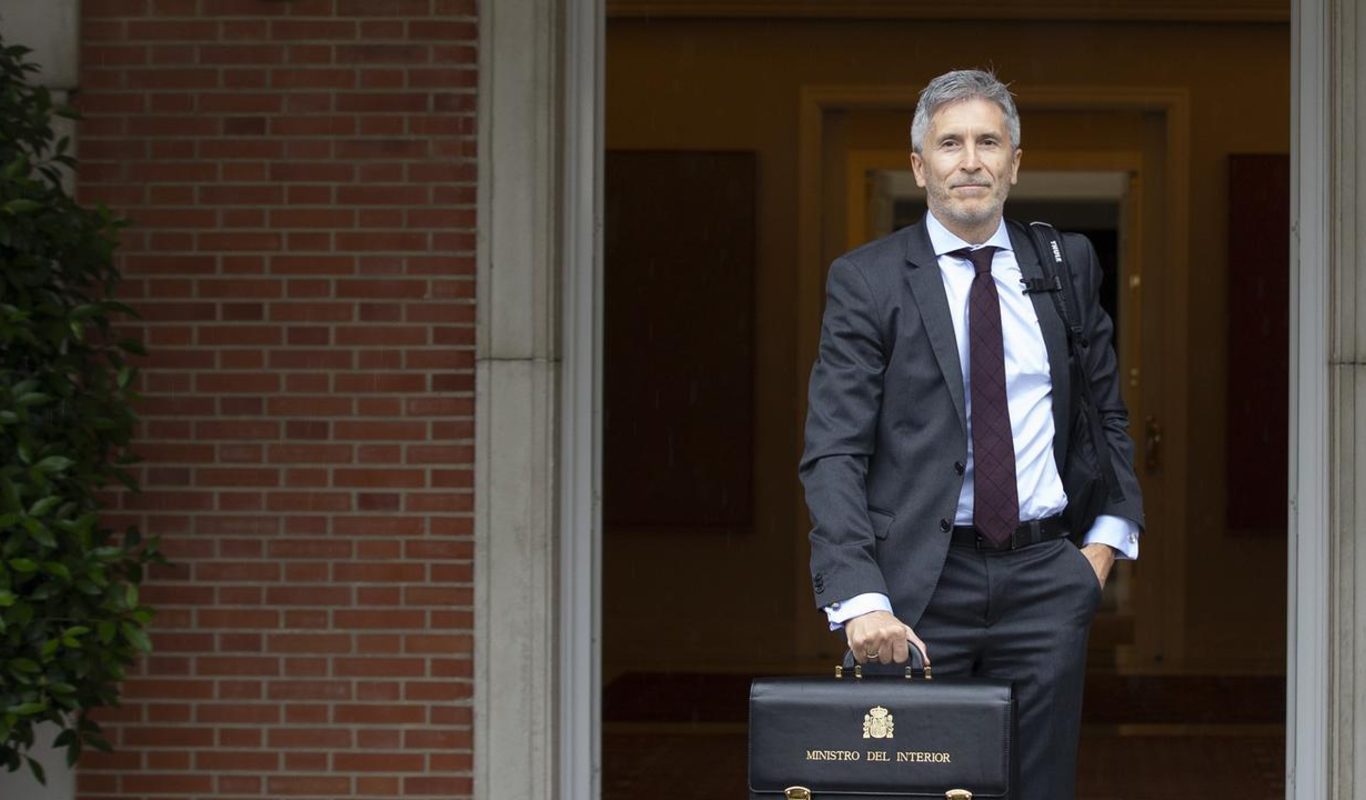 El ministro del Interior, Fernando Grande-Marlaska.