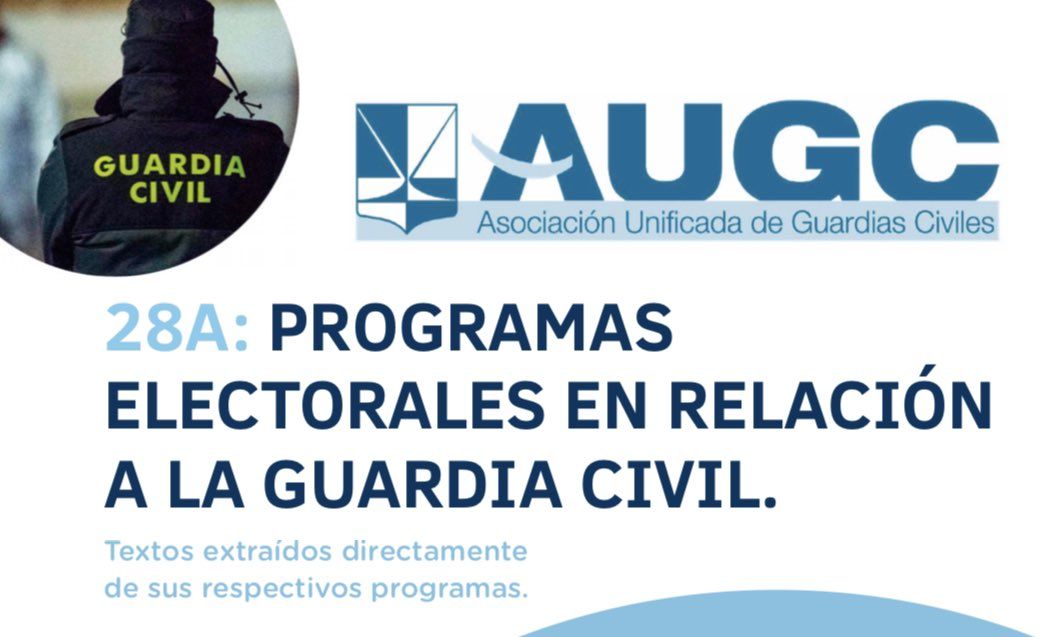 AUGC ha hecho un análisis comparativo de los programas electorales.