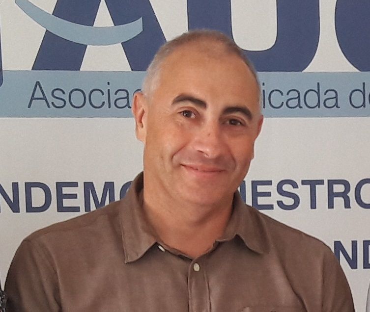 Fran Cruz, secretario de relaciones institucionales y formación de AUGC en Córdoba