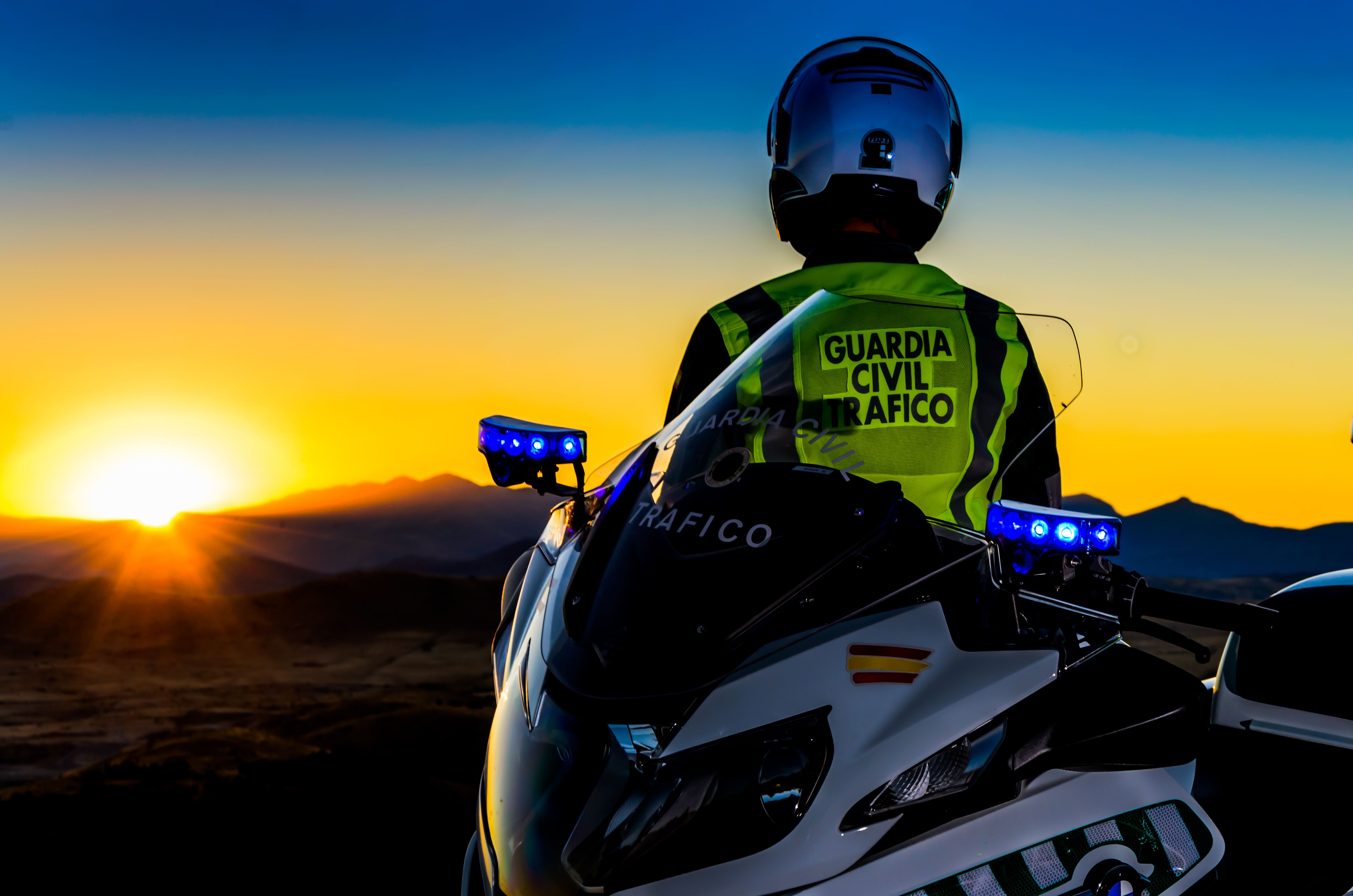 Guardia civil de Tráfico.