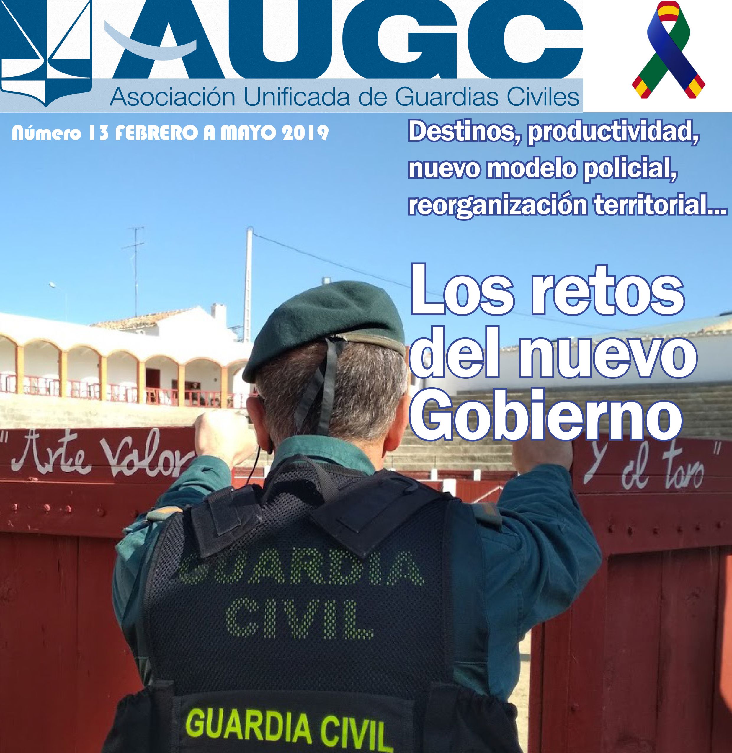 Aspecto de la portada del décimotercer número de 'La Revista de AUGC'
