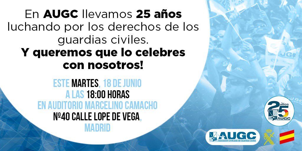 El acto tendrá lugar el martes 18 de junio a las 18.00 horas.