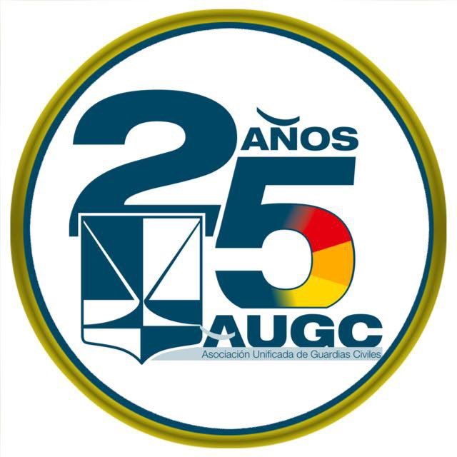 Logo diseñado especialmente para conmemorar el 25 aniversario de AUGC.