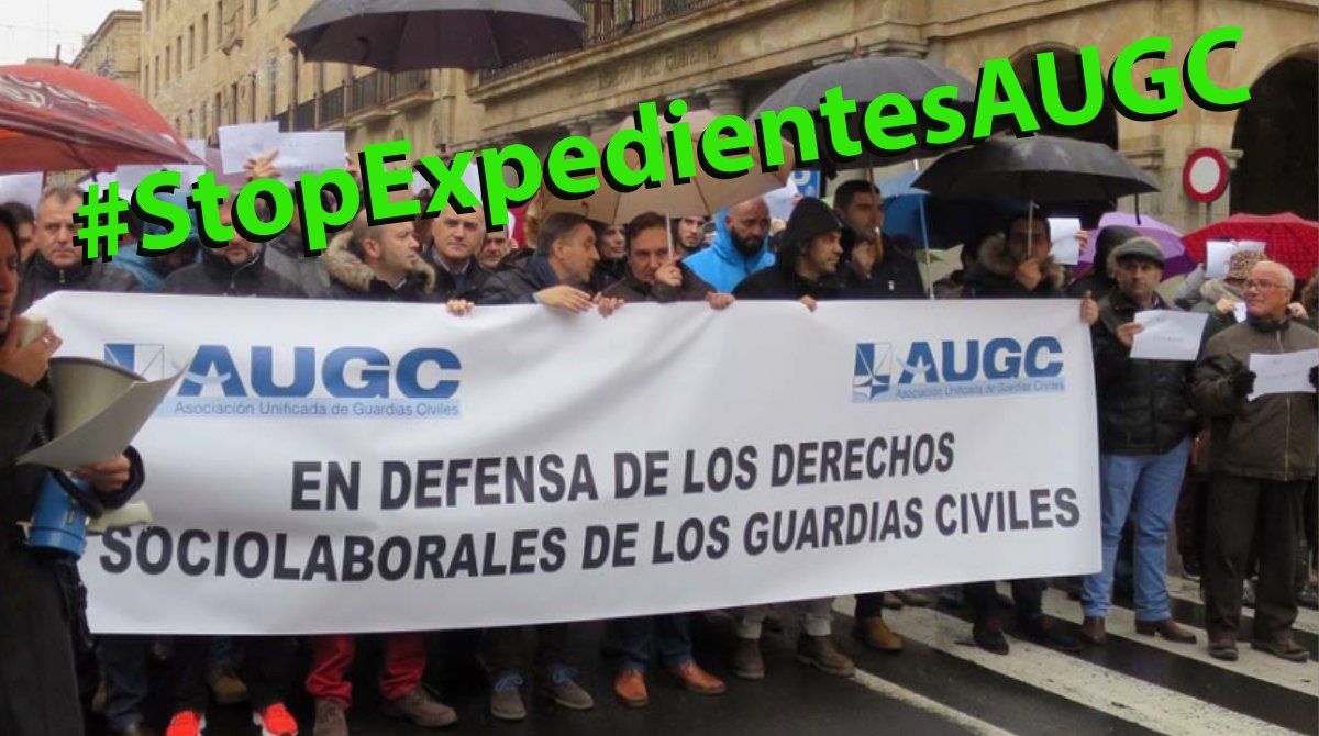 Campaña #StopExpedientesAUGC