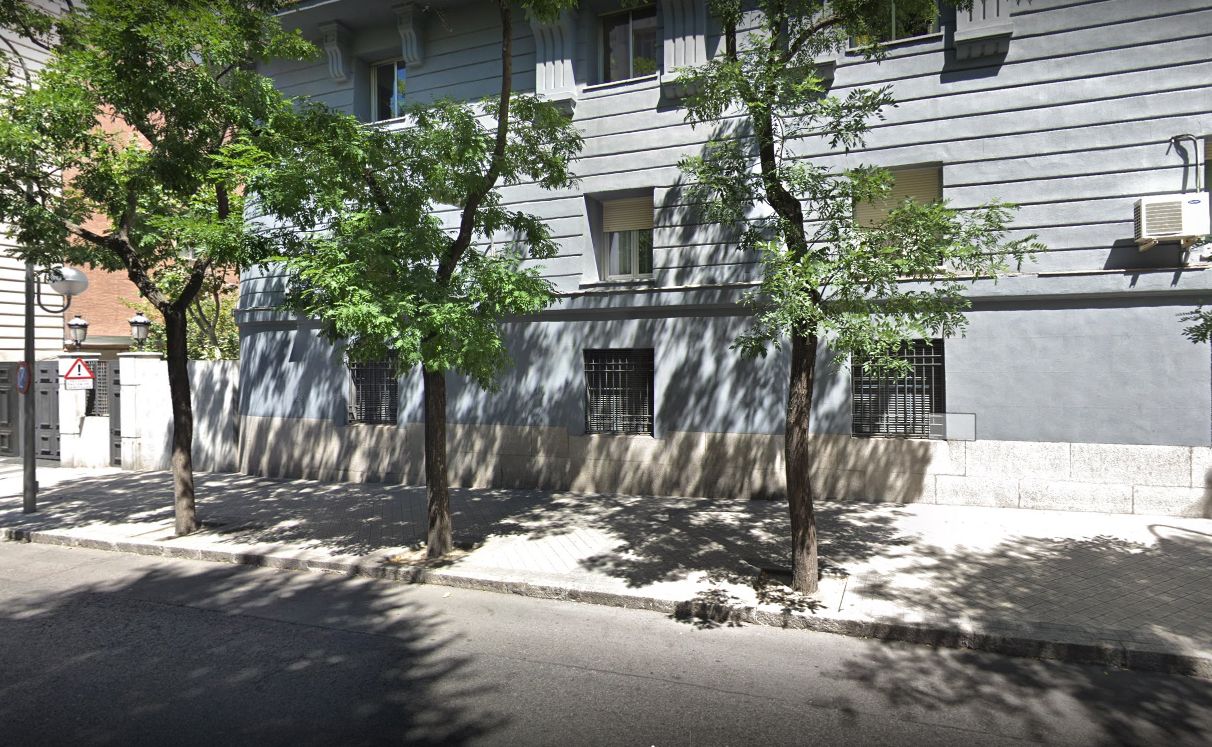 Edificio de la Dirección General de la Guardia Civil, en la madrileña calle de Guzmán el Bueno.