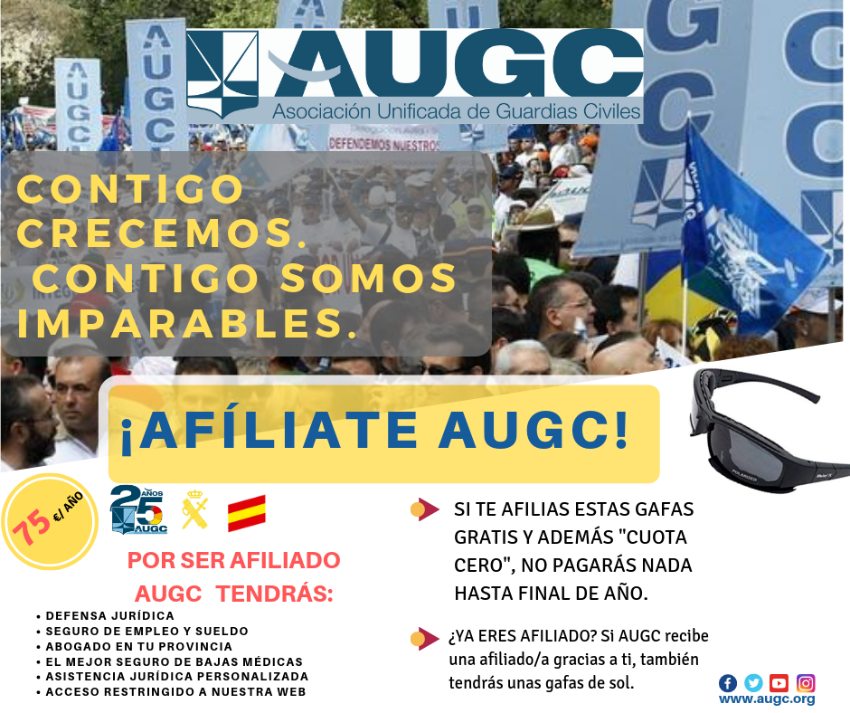 Cartel de la campaña de afiliación.